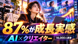 Adobeの16,000人調査から2026年のクリエイターAI活用と人間の個性の価値を考察する記事